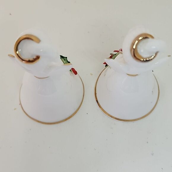 2 Napcoware Bone china Angel Bells - Picture 11 of 13